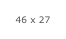 46 x 27