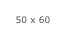 50 x 60
